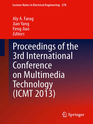cover image of Proceedings of the 3rd International Conference on Multimedia Technology (ICMT 2013)